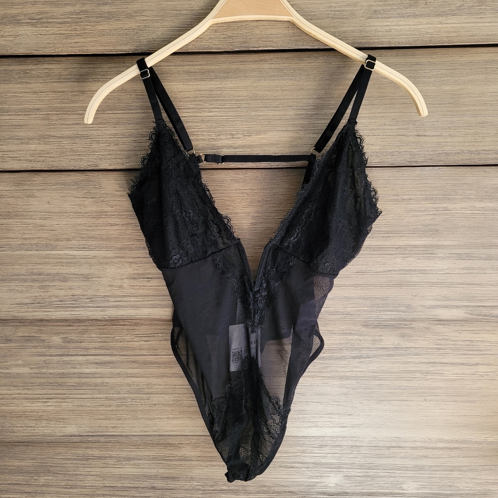 Sexy Lacey Mesh Bodysuit